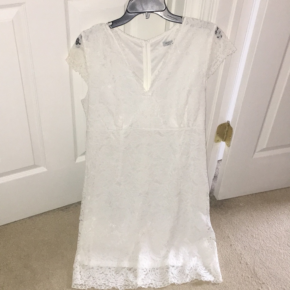White Lace Dress